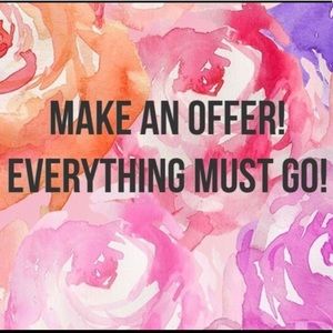 Everything must go!!!